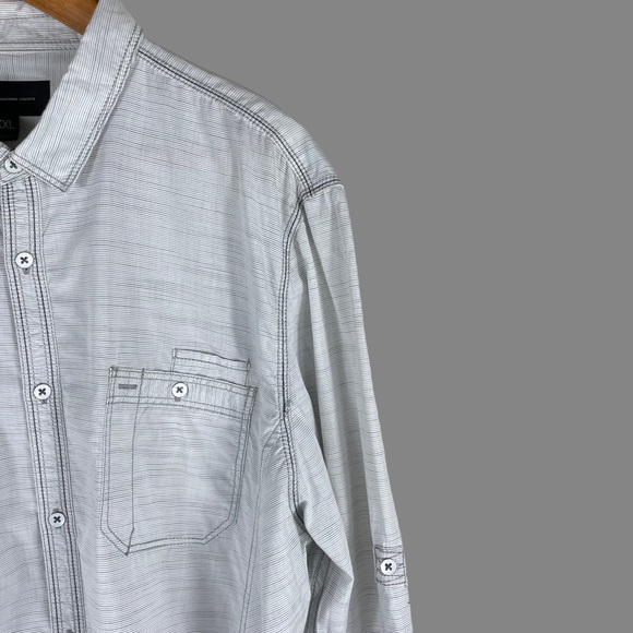 INC International Concepts 100% Cotton Long Sleeve with Front Pockets in XXL - Picture 5 of 11